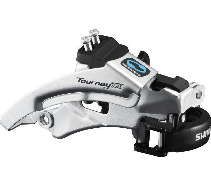 SHIMANO přesmykač TOURNEY FD-TX800 pro 3x7/8 obj. 34,9/31,8 + 28,6 Top-swing dual pull pro 42-88z ba