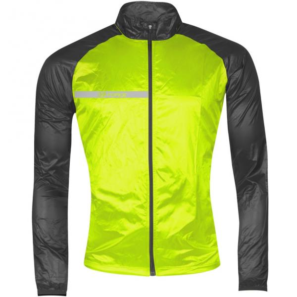 bunda FORCE WINDPRO neprofuk fluo-černá XS
