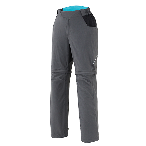 SHIMANO Touring kalhoty, dámské, charcoal, L