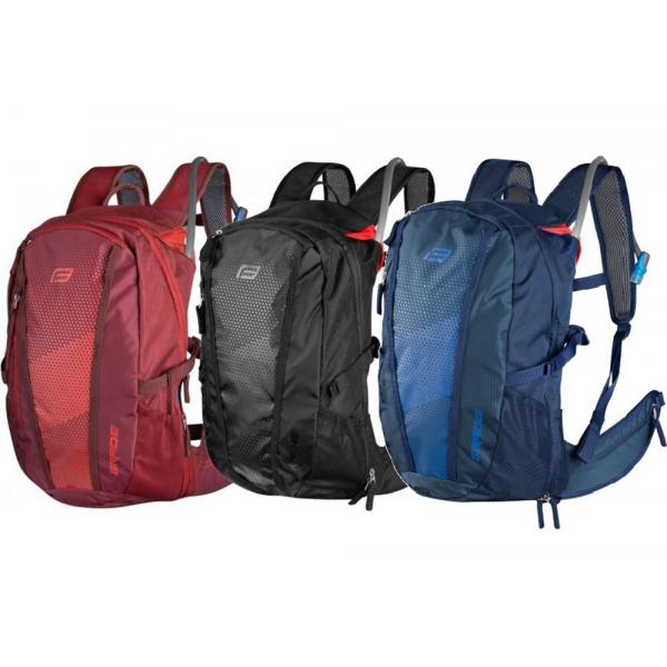 batoh FORCE GRADE PLUS 22L +2L rezervoár černý
