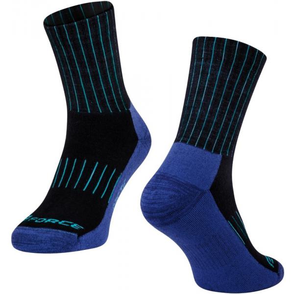 ponožky FORCE ARCTIC modré L-XL/42-47