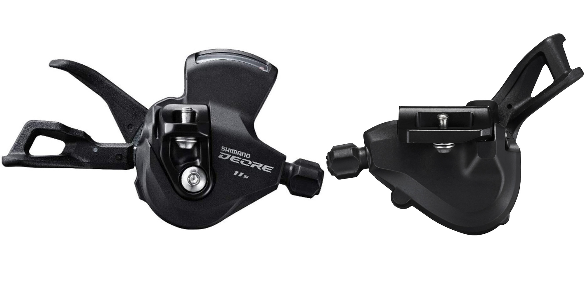 SHIMANO řadící páčky DEORE SL-M5100 pár 2x11 rychl I-spec EV pravá-ukaz levá-bez ukaz