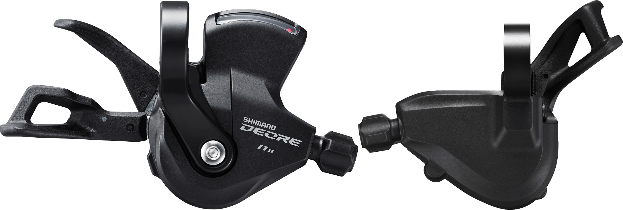 SHIMANO řadící páčky DEORE SL-M5100 pár 2x11 rychl objímka pravá-ukaz levá-bez ukaz