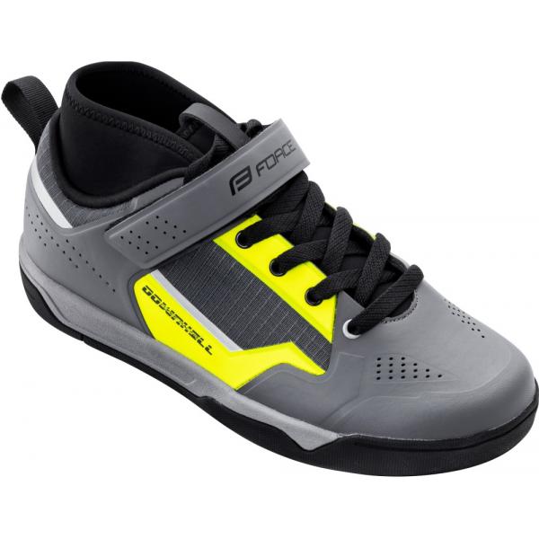 tretry FORCE DOWNHILL fluo-černé 45