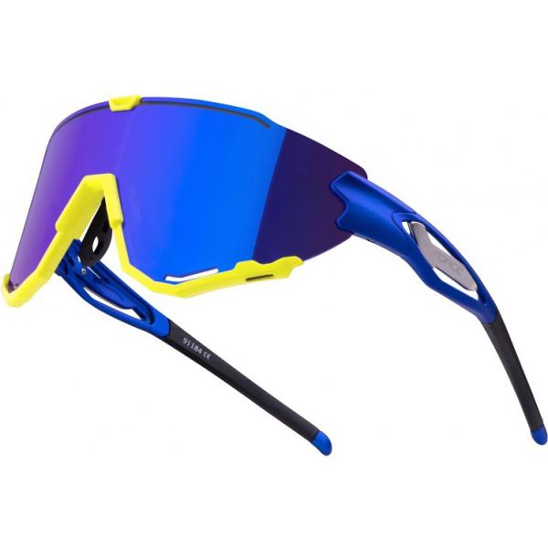 brýle Force CREED modro-fluo, modrá revo skla