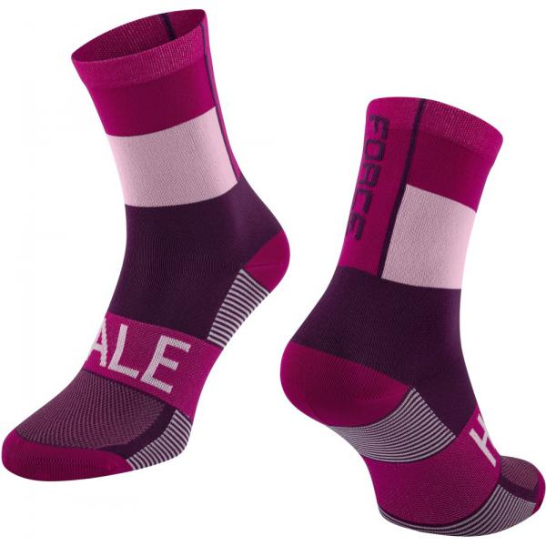 ponožky FORCE HALE fialové L-XL/42-47