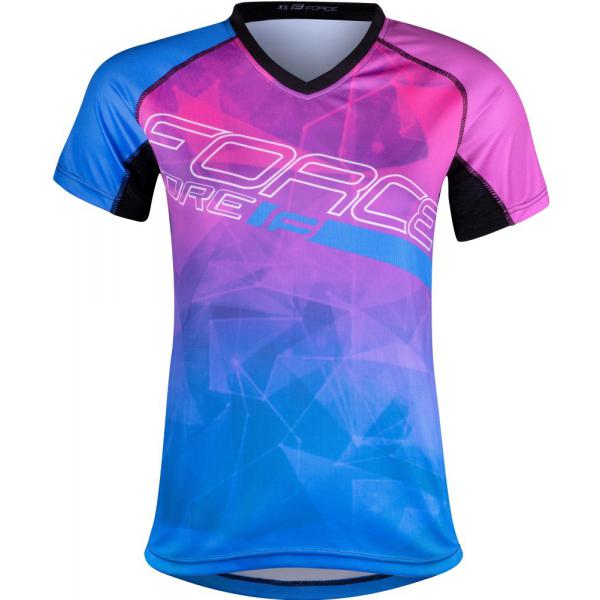 dres Force CORE LADY růžovo-modrý S
