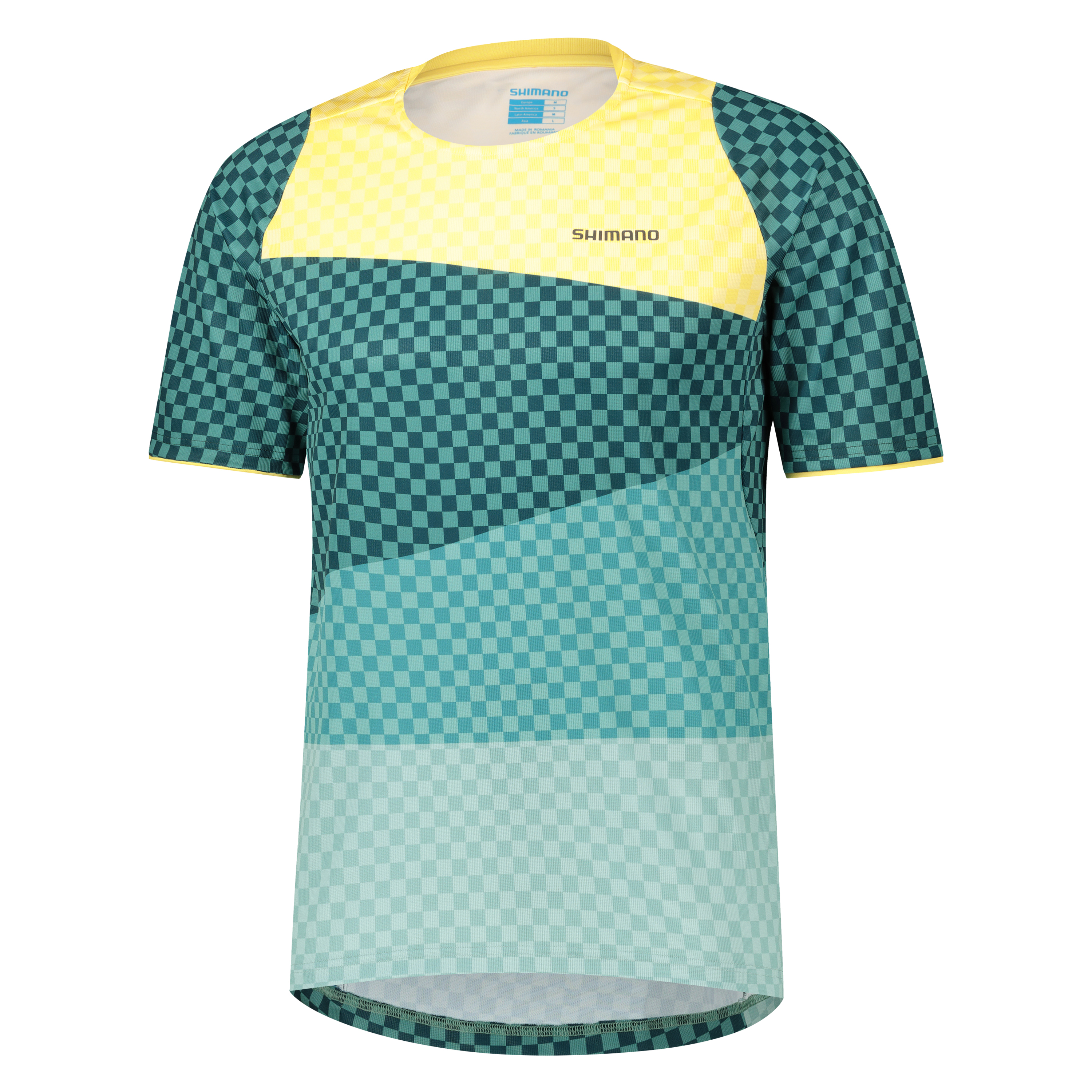 SHIMANO FUJIMI dres s krátkým rukávem, pánský, mustard yellow, XL