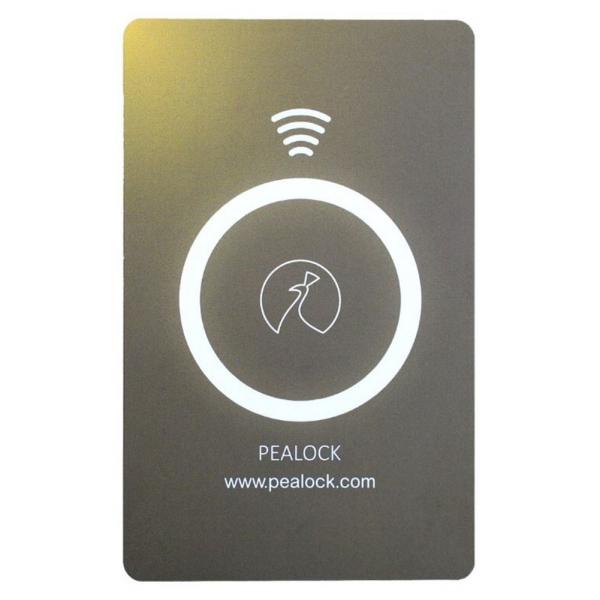 NFC karta PEALOCK, černá