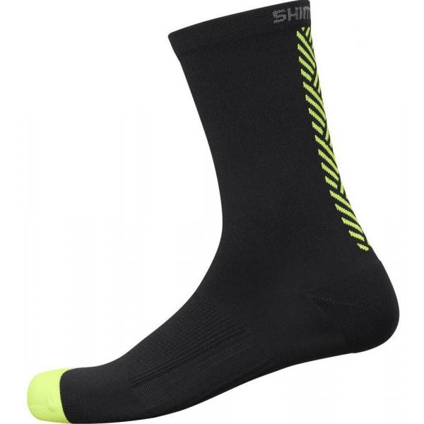 ponožky SHIMANO ORIGINAL TALL černo/žluté 45-48