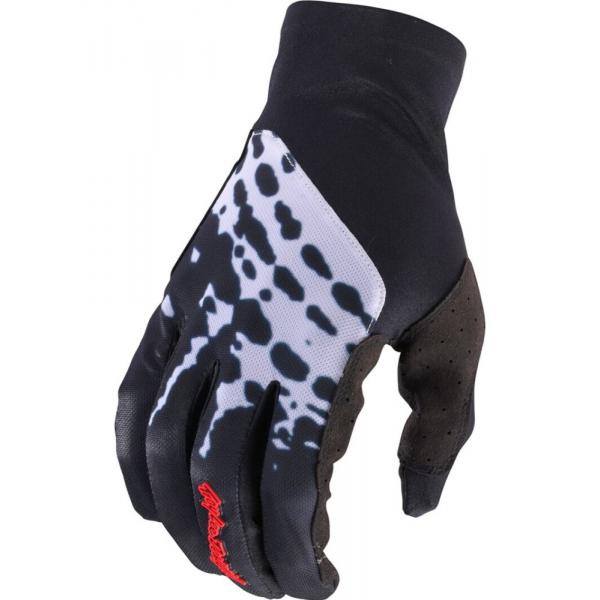 rukavice TLD FLOWLINE BIG SPIN BLACK / WHITE S