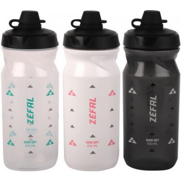 láhev Zéfal Sense Soft 65 No Mud bílá