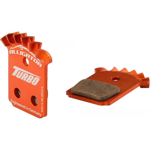 brzdové destičky Alligator HK-TB060 s chladičem, Shimano