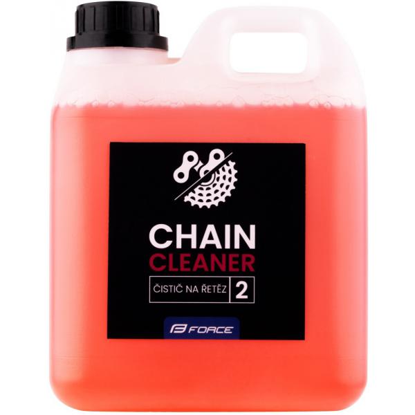 čistič FORCE STRONG na řetězy 2L kanystr růžový