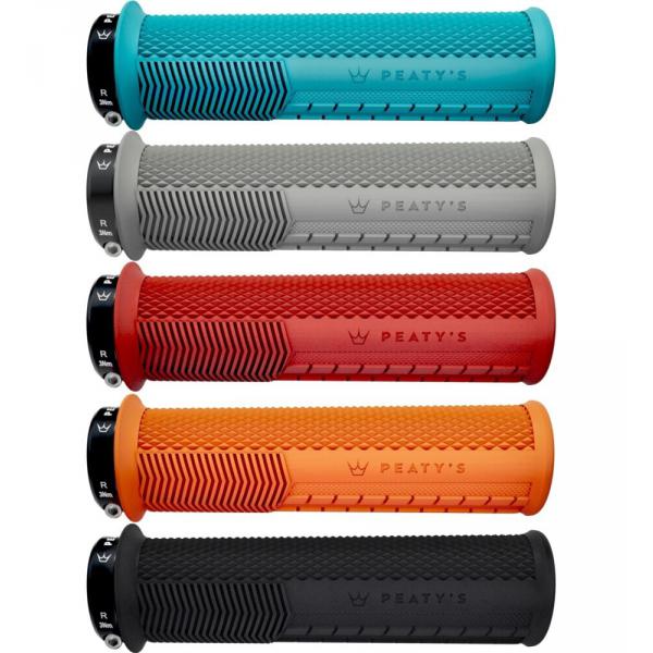 Peaty's gripy Monarch Knurl Thin 30-32mm MANGO/oranžové
