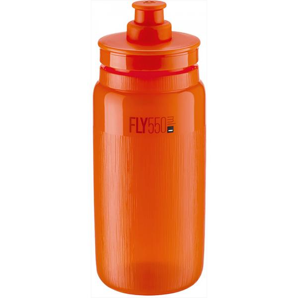láhev Elite FLY TEX 550ml průhledná/oranžová