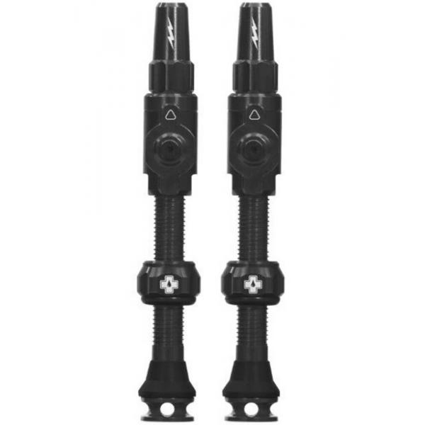 MUC-OFF Big Bore Lite ventilky 2ks 45mm černé