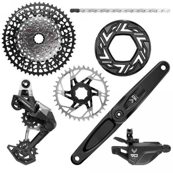sada Sram Eagle 90 T-Type E-MTB SRAM/BROSE 1x12 kliky 165mm