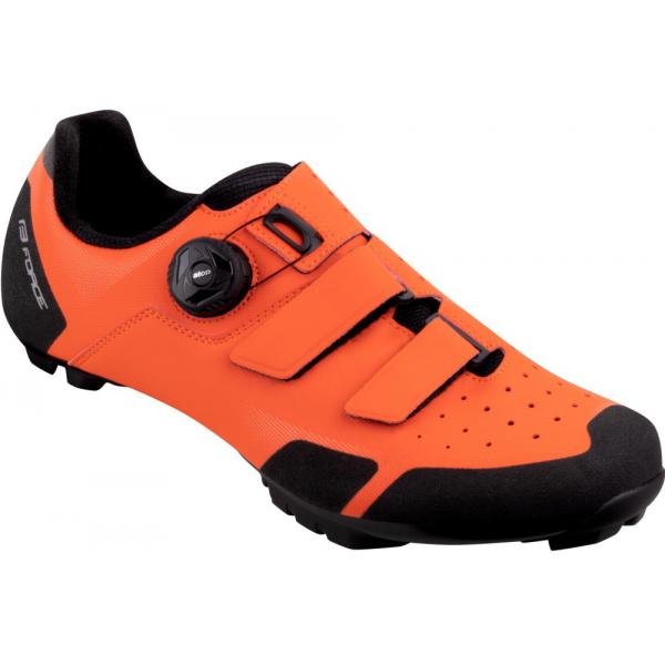 tretry FORCE MTB REVO 2 oranžové 38
