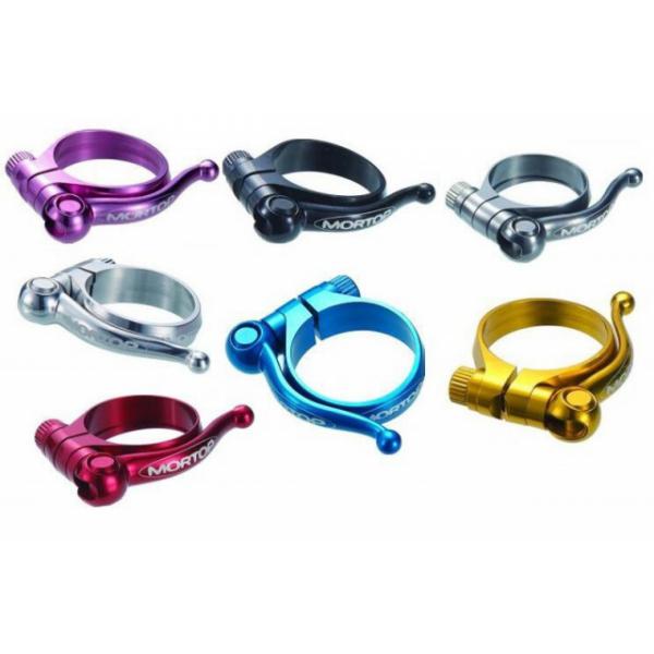 podsedlová objímka Mortop SPC-274 31,8mm modrá