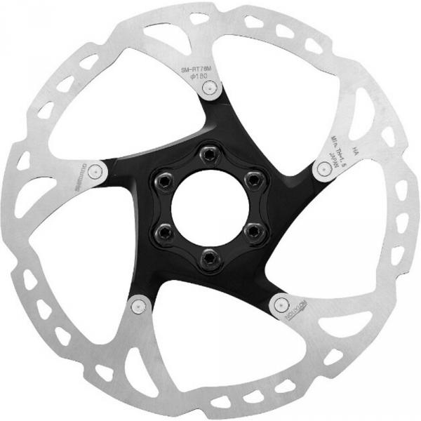 brzdový kotouč Shimano XT SM-RT76 180mm 6děr