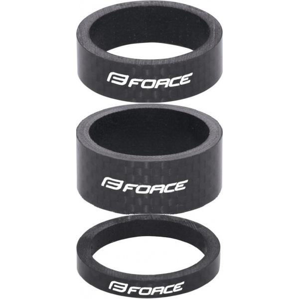 podložka distanční Force 1,1/8" carbon 5mm