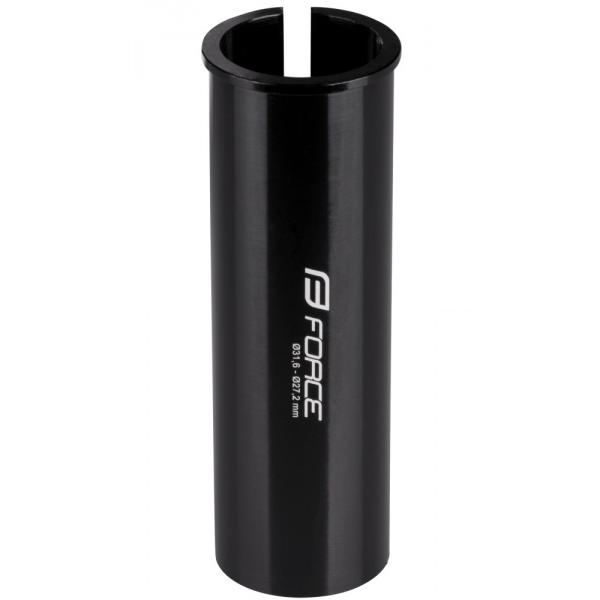 redukce sedlovky Force černá 34,9-31,6mm