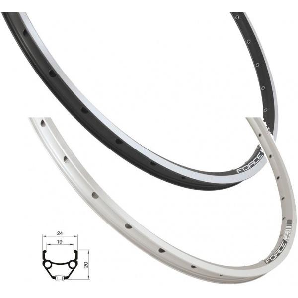ráfek Force Classic 26" stříbrný 32děr