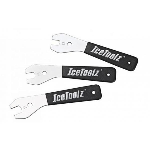 klíč IceToolz 47X3 kónusy 13/15/17