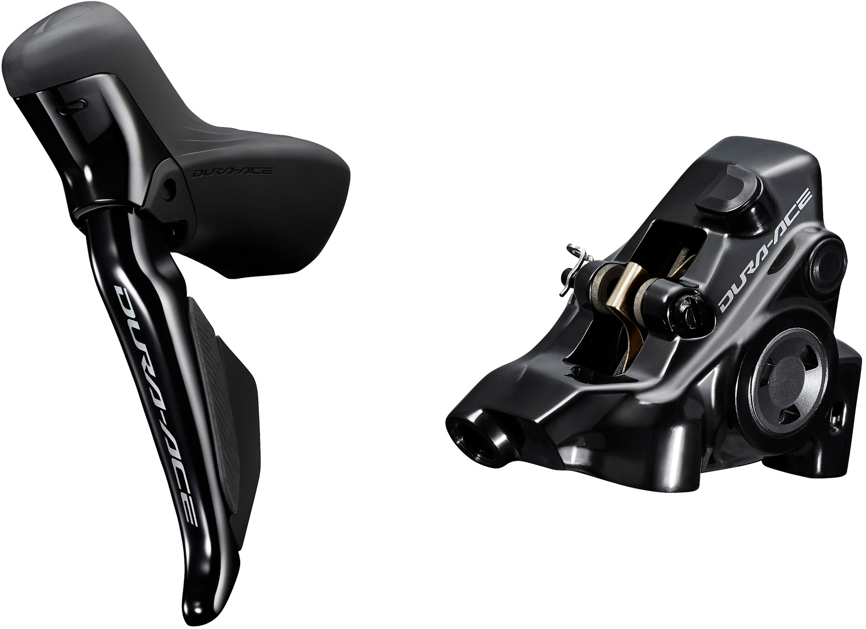 SHIMANO kot brzd-set DURA-ACE BR-R9270-KIT zadní/ST-R9270 Di2 (J-kit) FLAT MOUNT polymer+chladič SMB
