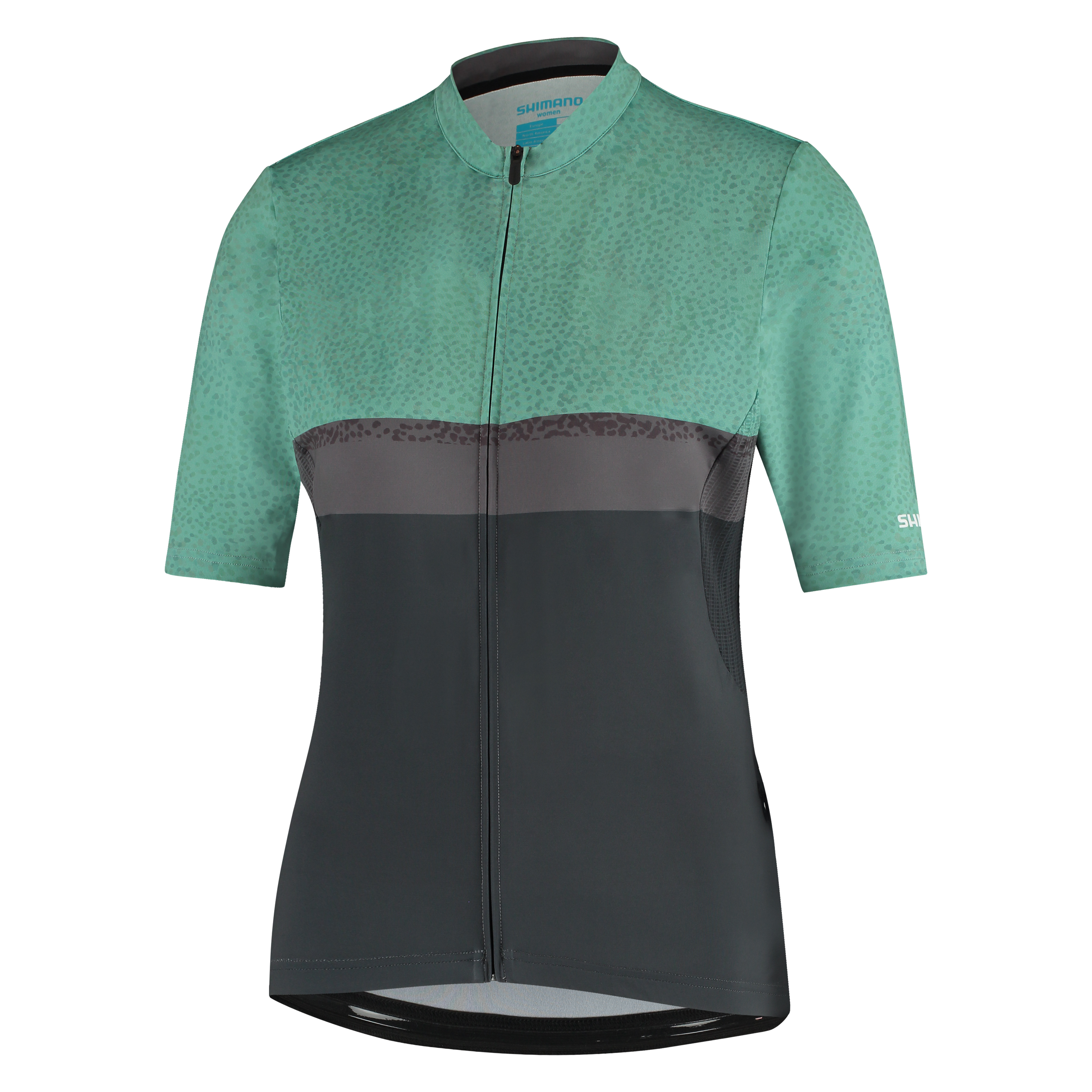 SHIMANO SUMIRE dres s krátkým rukávem, dámský, transparent green, XL