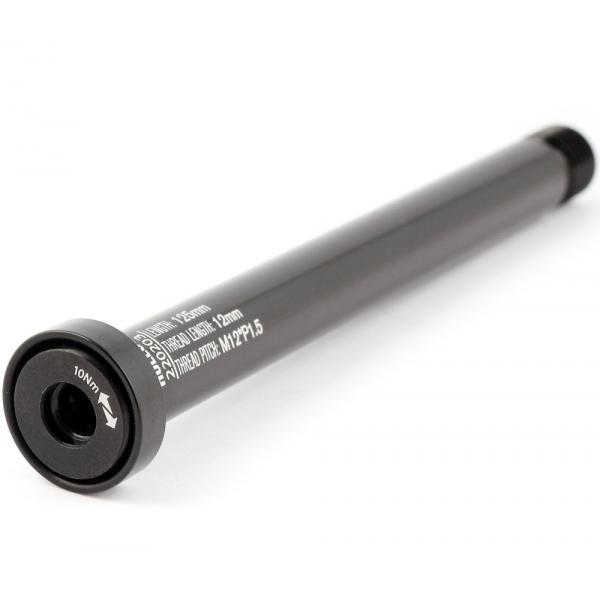 pevná osa CNC Superlight 12mm přední, délka 125mm M12x1,5