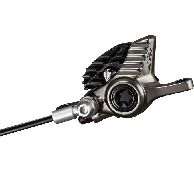 SHIMANO brzda XTR BR-M9020 kot (hydr) třmen př nebo zad post mount kov + chladič bez adapt