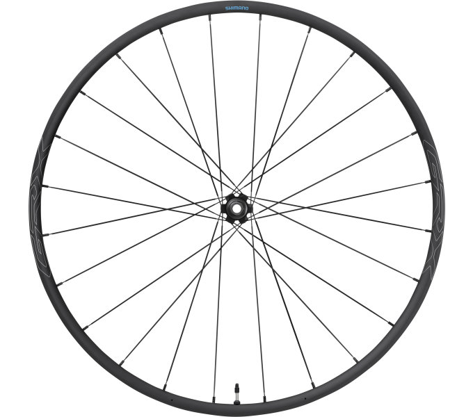 SHIMANO zapletené kolo přední WH-RX570, GRX, 22/21,6", 24 děr, pro center lock 12 mm osa