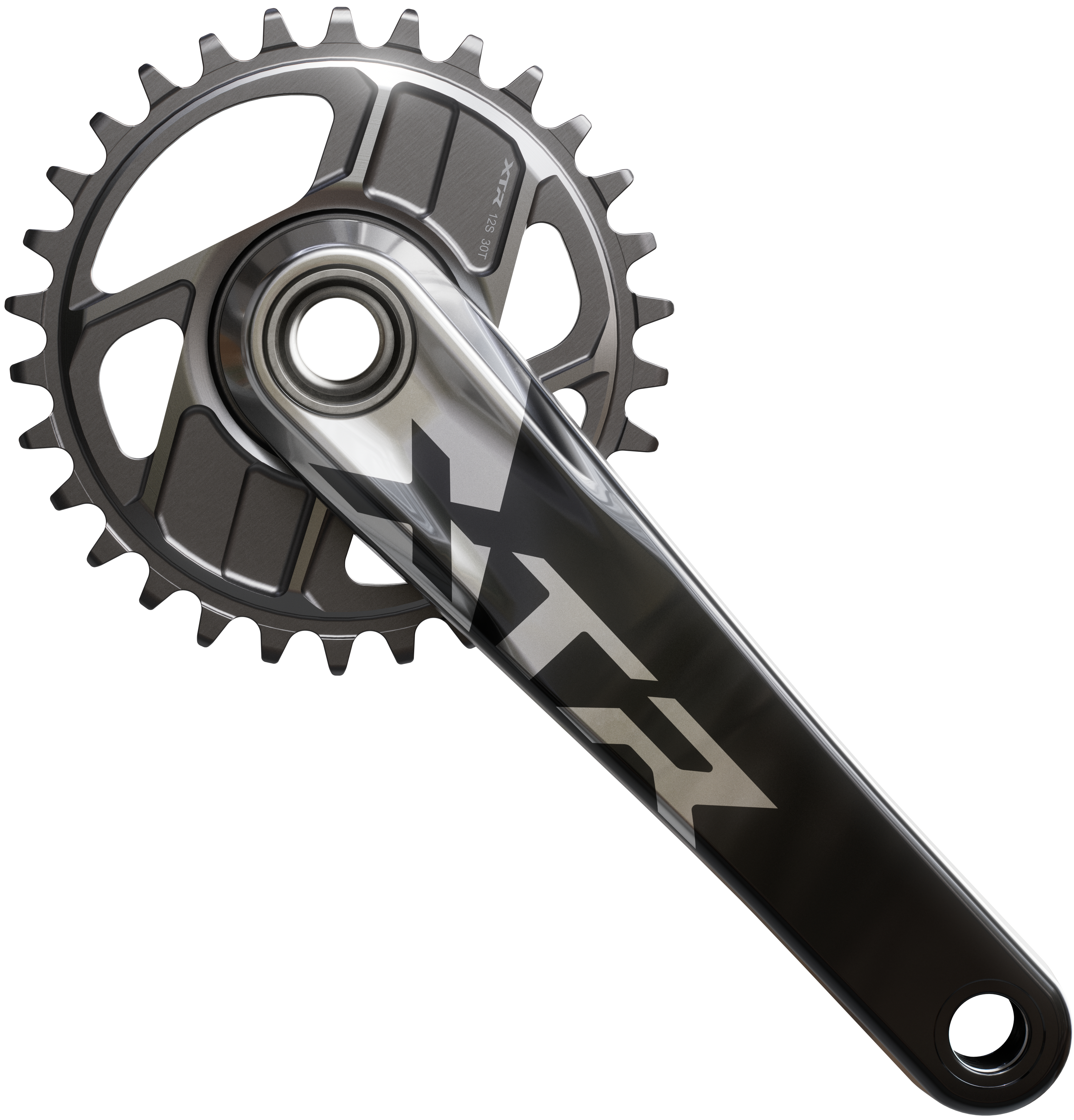 SHIMANO kliky XTR FC-M9220 integr.klika 1x12 165 mm bez přev. bez BB misek