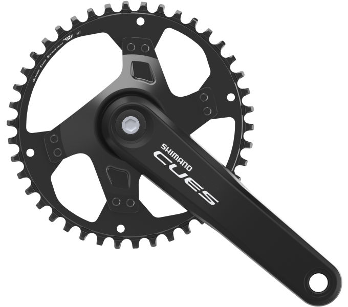SHIMANO kliky CUES FC-U4000-1 4hran 1x9/10/11 170 mm 42z bez krytu bal