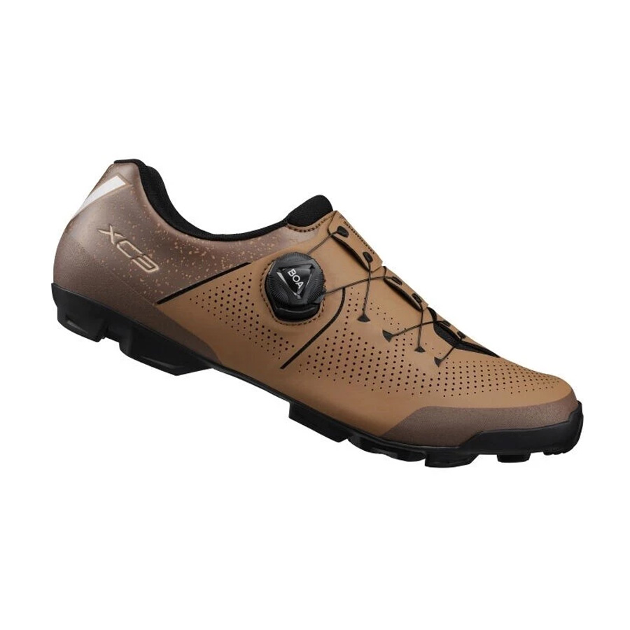 SHIMANO MTB obuv SH-XC302, pánská, hnědá, 44