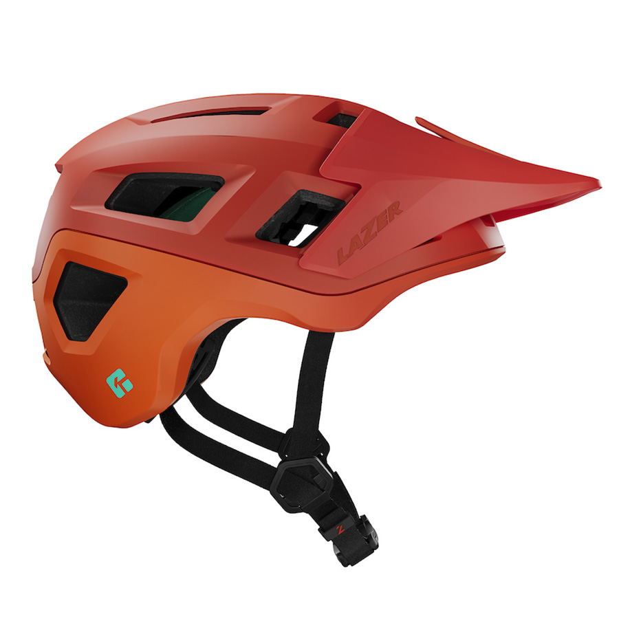 LAZER MTB přilba COYOTE KinetiCore, tmavá oranžová, S/52-56 cm