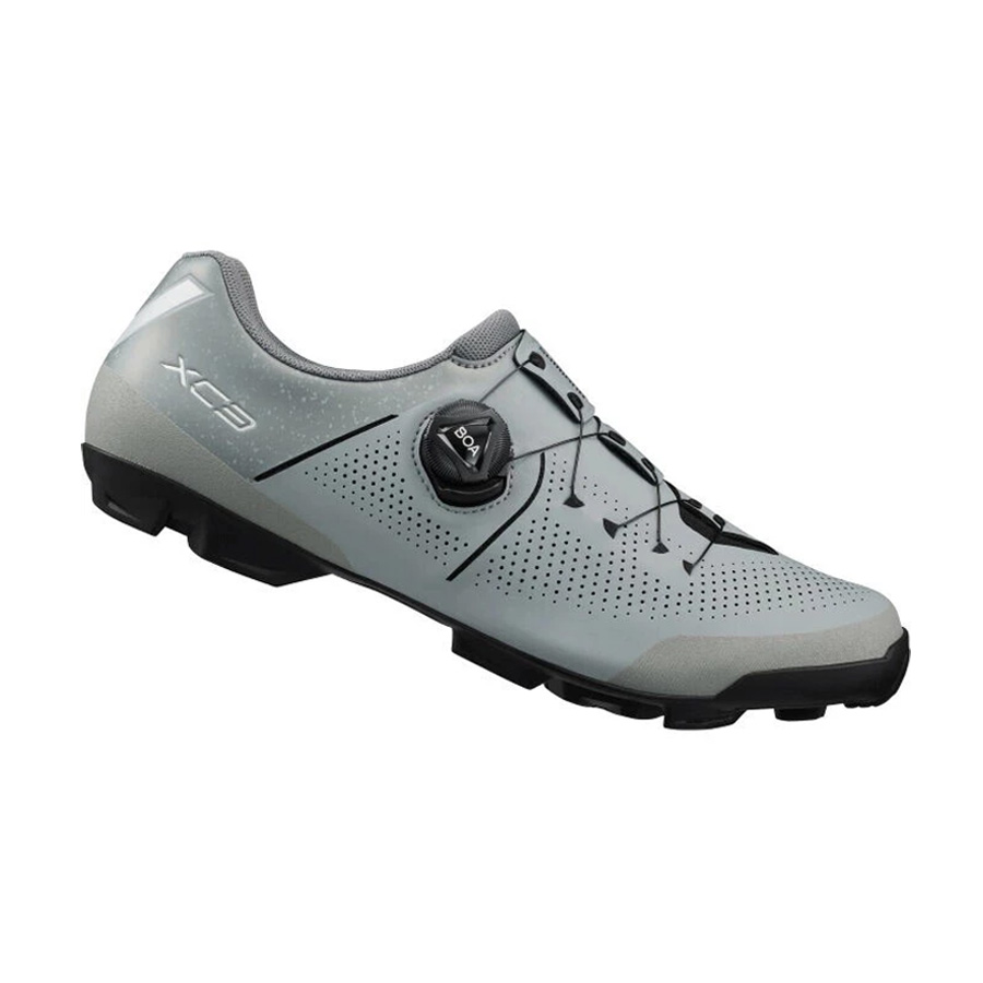 SHIMANO MTB obuv SH-XC302, pánská, šedá, 47, širší