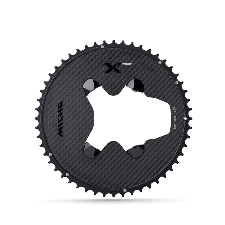 převodník MICHE X2 RD R92, 50z, Al+carbon, SH 12sp