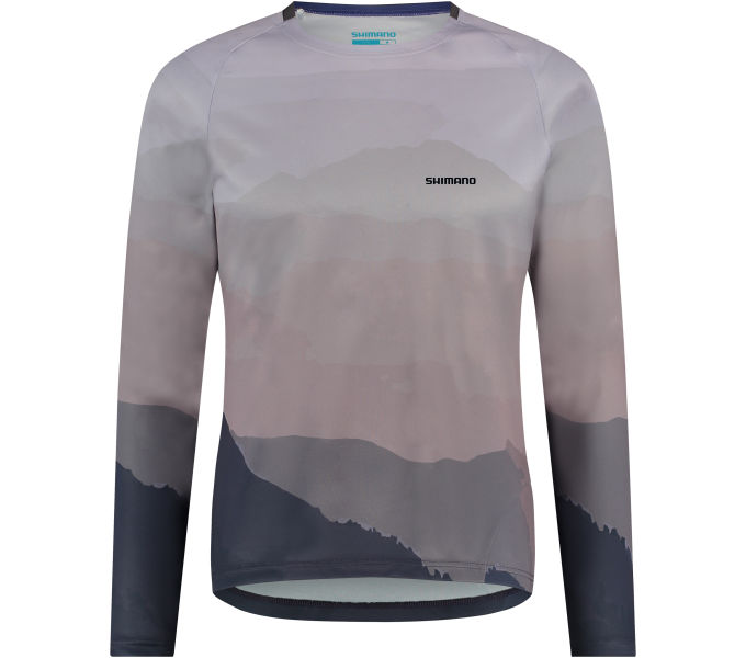 SHIMANO SENTIERO dres s dlouhým rukávem, pánský, béžová, S