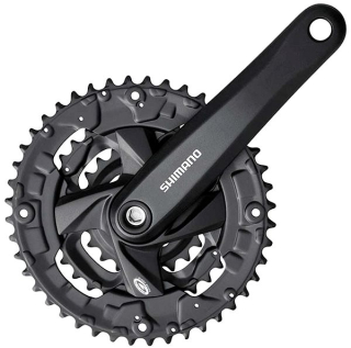 SHIMANO kliky ACERA FC-M371 4hran 3x9 175 mm 48x36x26z bez krytu černé