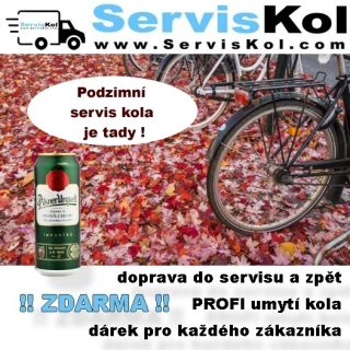 Podzimní servis kola od ServisKol.com