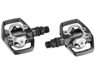 SHIMANO pedály MTB-ostatní PD-ED500, SM-SH56, bez odrazek černé
