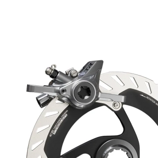 SHIMANO kot brzda třmen XTR BR-M9200 přední nebo zadní post mount kov K04TI