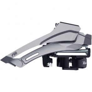 SHIMANO přesmykač CUES FD-U6010 pro 2x10/11 obj. 34,9/31,8 + 28,6 Top-swing dual pull pro 40/46z 16z