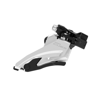 SHIMANO přesmykač CUES FD-U4000 pro 2x9/10 obj. 34,9 (31,8 + 28,6 adapt) Side-swing MID CLAMP pro 36