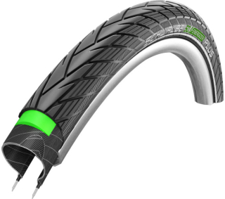 SCHWALBE plášť ENERGIZER PLUS,55-622,28x2.15,GreenGuard,dušový,drát,1210 g,černá/reflexní