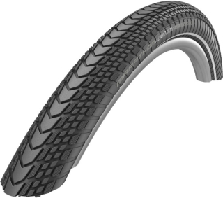 SCHWALBE plášť MARATHON ALMOTION,50-622,28x2.00,RaceGuard,TLE,skládací,835 g,černá/reflexní