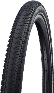 SCHWALBE plášť MARATHON ALMOTION,40-622,28x1.50,700x38C,RaceGuard,TLE,skládací,625 g,černá/reflexní